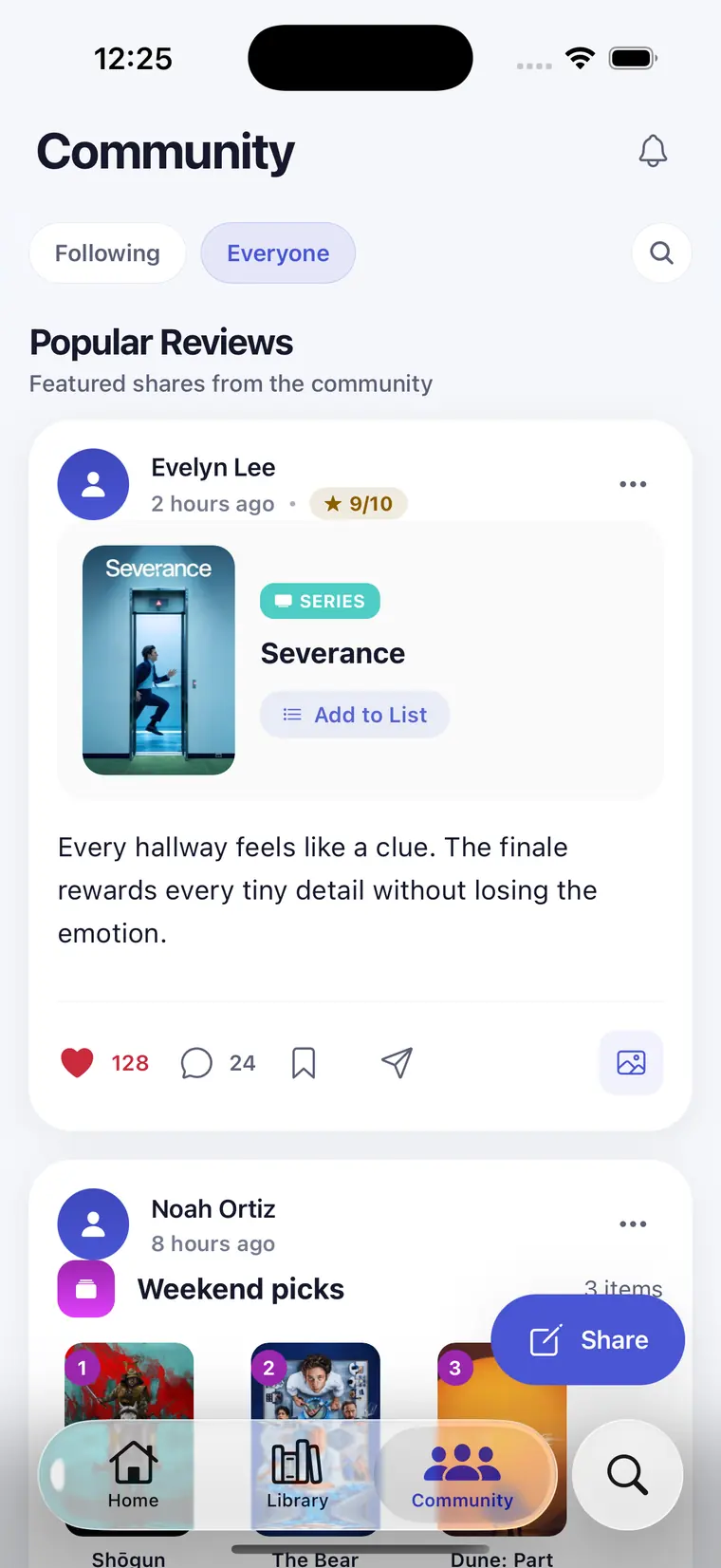 Showpile — Community