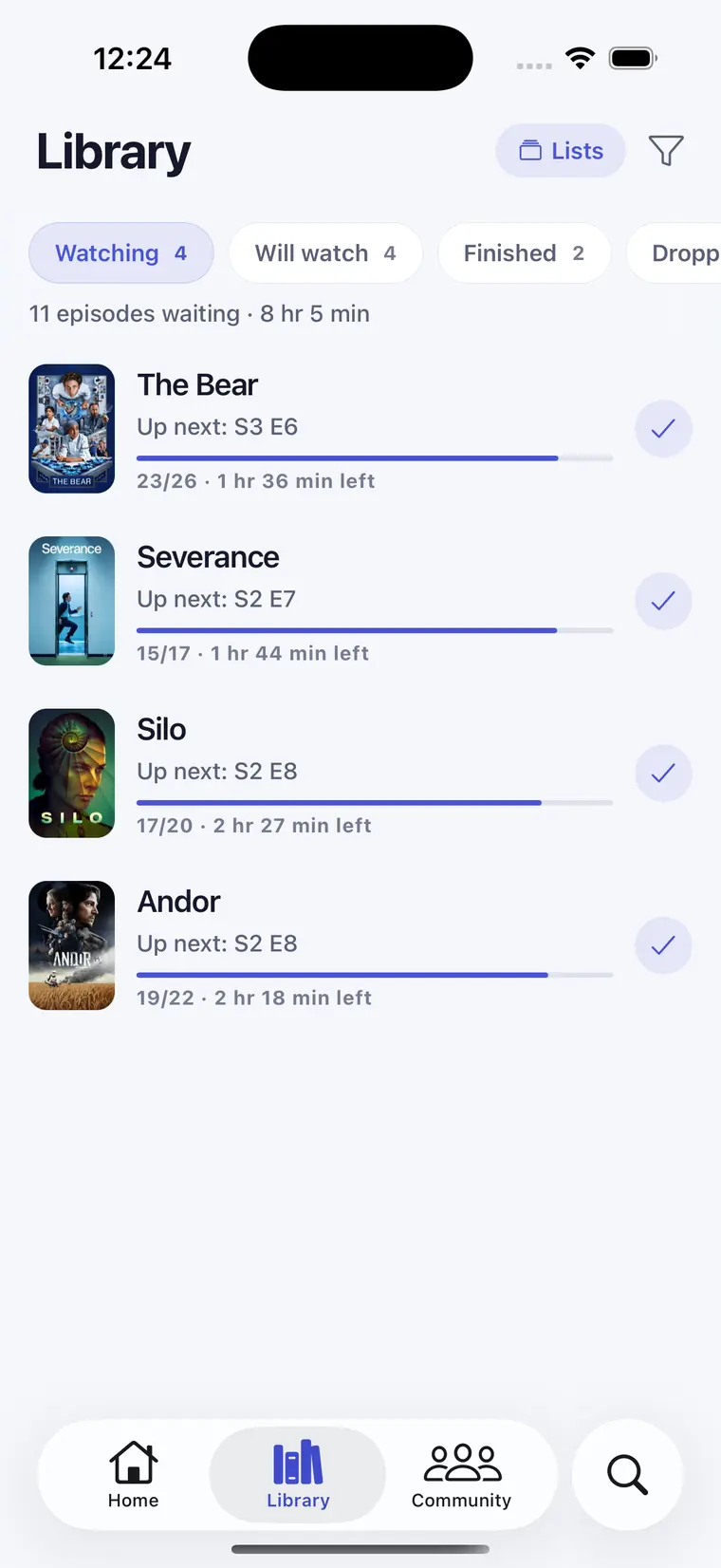 Showpile — Your library