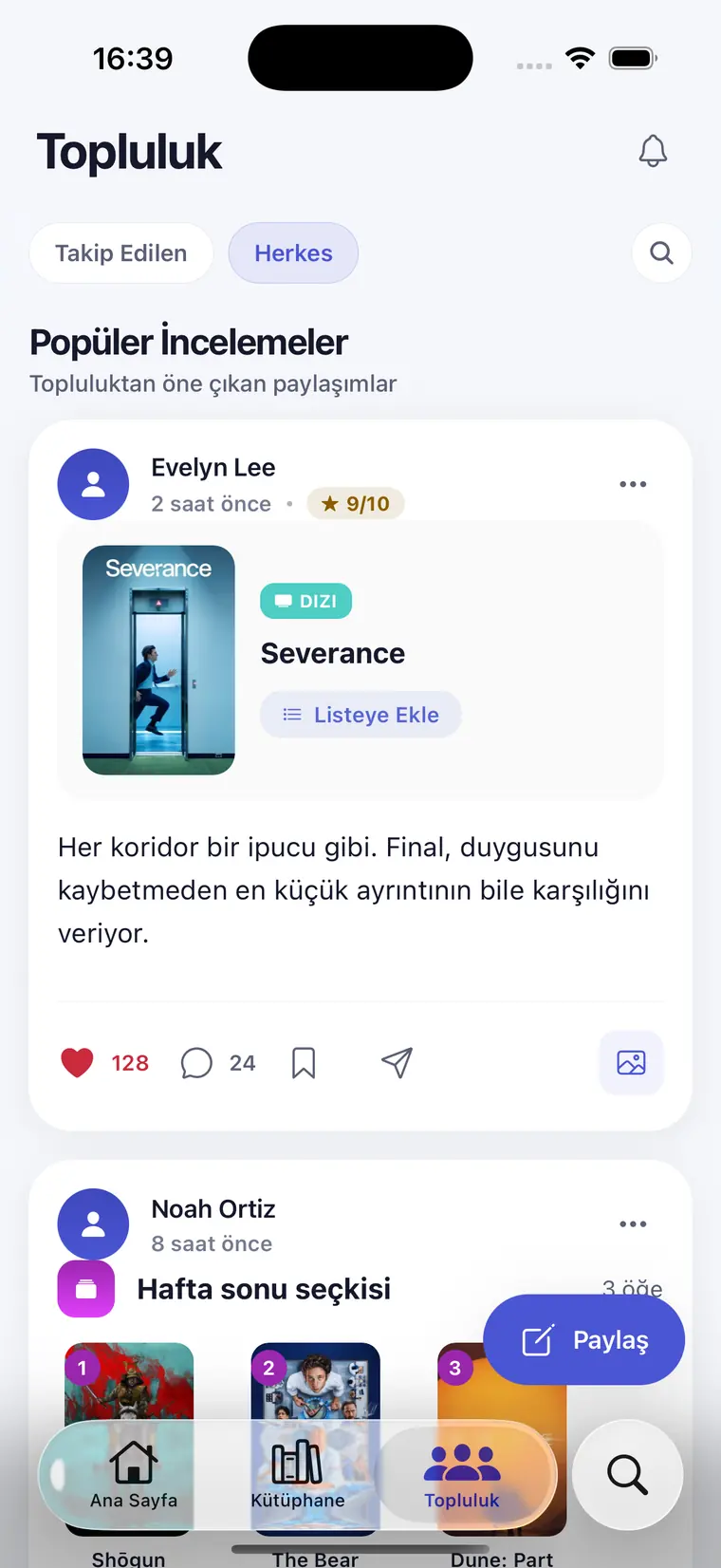 Showpile — Topluluk