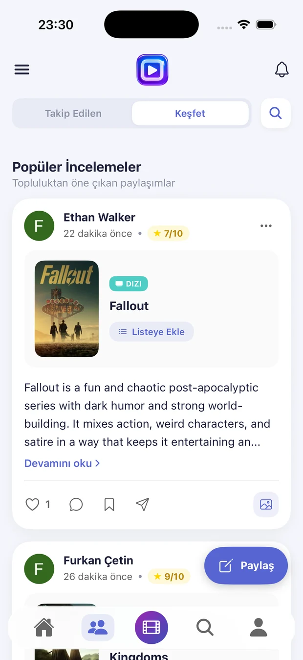 Showpile — Topluluk